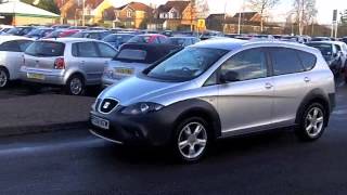 SEAT ALTEA FREETRACK 4 DIESEL ESTATE 2008 20 TDI 5DR  PE58NZM [upl. by Sinnek146]