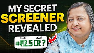 How to Create Perfect Screener  Explained By Jyoti Budhia [upl. by Weirick920]