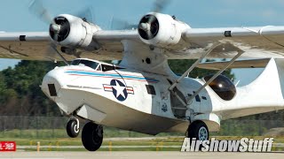 Military and Warbird Arrivals  Sunday  EAA AirVenture Oshkosh 2022 [upl. by Sinai]