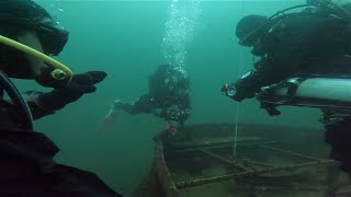 Scuba Diving UK  Stoney Cove  Stengarth  Defiant  Belinda  Van  Nautilus [upl. by Earas]