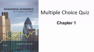 Managerial Economics  Questions amp Answers  Chapter 1 [upl. by Ycart]