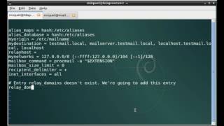 Install and Configure Postfix on Debian Systems [upl. by Arber]