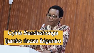 Ijambo rya Cyrie Sendashonga risoza ibiganiro byo kwibuka imyaka 25 Seth Sendashonga amaze yishwe [upl. by Aiciram]