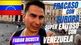 FABIAN DICOSTA DE FRACASO EN EUROPA A SUPER EXITOSO CON VENEZUELA [upl. by Rma]