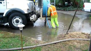 12312 Rain storm Citrus Heights flooding storm drain cleanup p5 [upl. by Alicia307]