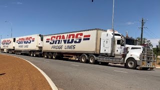 Road Trains and Oversized Trucking Australia [upl. by Aihcrop]