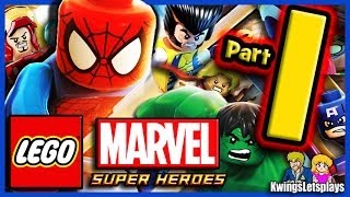 LEGO Marvel Super Heroes  Walkthrough Part 1 Prologue Sand Central Station [upl. by Arrek]