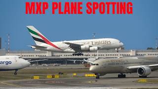 20 Mins of Plane Spotting at MXP Milano Malpensa Airport  4K  Airplanes Takeoffs and landings [upl. by Yerfdog880]