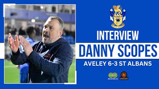 PostMatch Reaction Danny Scopes  Aveley 63 St Albans City [upl. by Esau36]