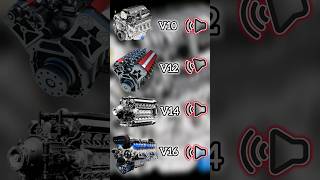 Which Engine sound is best 🏎️🚗v10 v12 v14 enginesound viral shorts youtubeshorts carsounds [upl. by Revilo549]