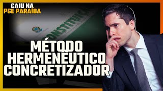 Método Hermenêutico Concretizador Entenda a Interpretação Constitucional na Prática [upl. by Pearman]