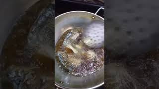 Fried fishfriedfish food iqtidar cooking shorts [upl. by Nnayhs215]