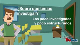 Elección del tema en una investigación [upl. by Publea]