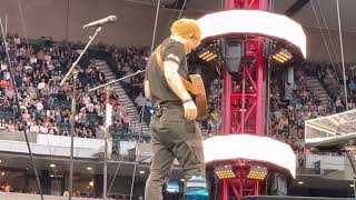 Tides  Ed Sheeran  Glasgow 160622 [upl. by Roath]