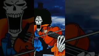 anime onepiece Brook Binks sake  violin ringtone [upl. by Etnohs]