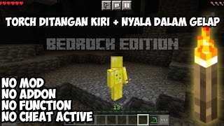 OBOR BISA DITARUH DITANGAN KIRI DAN BISA MENYALA No Mod No Addon Dynamic Light Tutorial [upl. by Rabka285]