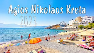 Agios Nikolaos Crete beautiful highlights of Agios Nikolaos and Elounda Greece 2023 [upl. by Nilde864]