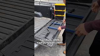 HAULMASTER Truck Bed Tailgate Ladder  Harbor Freight [upl. by Gorski]