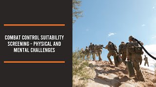 ADF l Combat Control Suitability Screening  physical and mental challenges [upl. by Enilatan]