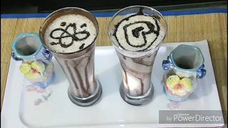 Decorated Cold Coffee  Home made First Food style  Sabinas Kitchen [upl. by Ynna567]