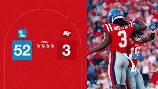 HIGHLIGHTS Ole Miss Football vs MTSU 9724 [upl. by Ardnuas461]