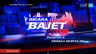 TERKINI Bicara Bajet 2018 BERSAMA Rafizi PH amp Razali Ismail BN Di RTM [upl. by Yttocs]