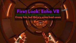 First Look at Echo VR on the Meta Quest 2 [upl. by Gerard704]