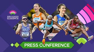 Livestream  World Athletics Indoor Championships Glasgow 24 Press Conference [upl. by Aimas]