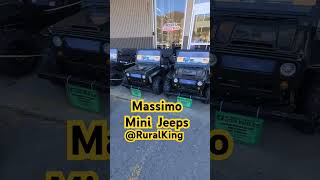 Massimo mini jeeps in stock RuralKing just in time for Christmas ruralking minijeep [upl. by Arim955]