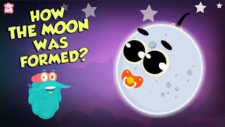 How The Moon Was Formed  Formation Of The Moon  The Dr Binocs Show  Peekaboo Kidz [upl. by Anhej]