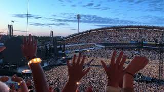 Coldplay  Yellow Live Gothenburg 2023 4K [upl. by Hcib523]