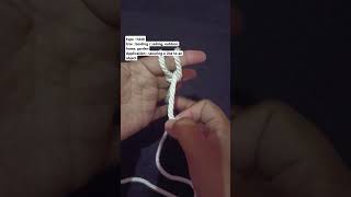 Clove Hitch  Simpul Pangkal clovehitch knot [upl. by Niarbo]