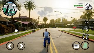 GTA SAN ANDREAS DEFINITIVE EDITION MOBILE GAMEPLAY ANDROID [upl. by Yllitnahc669]