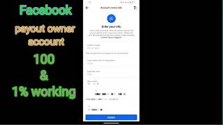 facebook payout account change kaise karenFacebook payout updateFacebook payout legal name change [upl. by Nauqahs346]