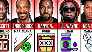 Famous Rappers Secret Addictions [upl. by Paff988]