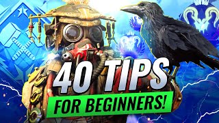 APEX LEGENDS BEGINNER TIPS AND TRICKS 40 Tips to Improve FAST in Apex Legends Beginner Guide [upl. by Manaker]