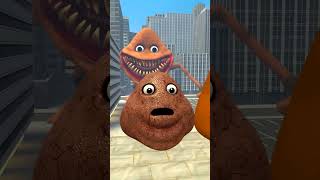 BIG CITY ALL REALISTIC POU BOUS REVENGE CREEPYPASTA POULINA  NEW POW TAPES GIANT in Gmod shorts [upl. by Gilles545]