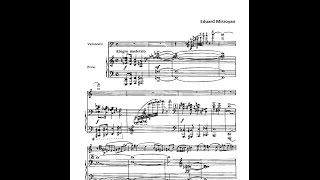 Edward MirzoyanSonata for Cello and Piano part 1 [upl. by Aiela]