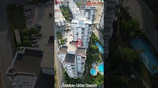 Antalyada panoramik deniz manzaralı satılık ikiz daire 15kat 430 m2 antalya lüksvilla satılık [upl. by Azzil]