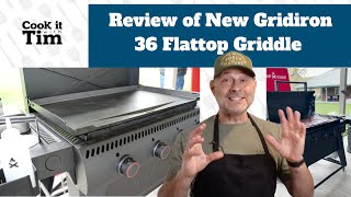 Review of Camp Chef  New Gridiron 36 Flattop Griddle [upl. by Trebma]