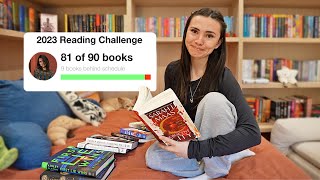 reading as many books as possible to hit my reading goal for 2023 [upl. by Ybsorc]