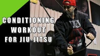 Resistance Band Conditioning Workout for JiuJitsu [upl. by Llemart]