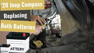 You Said Youd Watch Anything  Jeep Compass Both Batteries Swap Out [upl. by Amena]