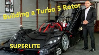 BUILDING A TURBO 5 ROTOR RACECAR MF5 SUPERLITE [upl. by Eiramait]