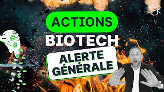 BOURSE Biotechs françaises pourquoi NE PAS INVESTIR dans ces actions PEA [upl. by Inalaehak]