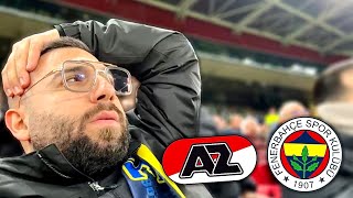 AZ ALKMAAR vs FENERBAHCE 😨😤 HYPE VORBEI 🤬 Stadionvlog [upl. by Egarton722]