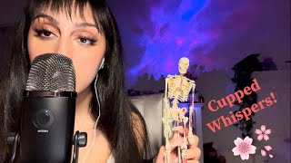 ASMR  CUPPED WHISPERS Super Tingly 🦴🎧 [upl. by Eeryn339]