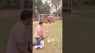 Goalkeeper practice in tennis ball hockeysong youtubeshorts hockey goals goalkeeper [upl. by Erdried]