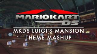 MKDS Luigis Mansion Theme Mashup MKDSMK8 Deluxe [upl. by Llenyt]