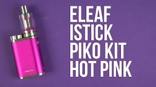 Распаковка Eleaf iStick Pico Kit Hot Pink [upl. by Hteb]